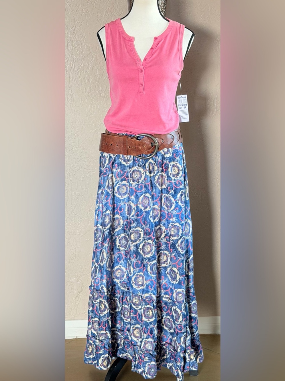 Chelsea & Theodore Bohemian Maxi Skirt